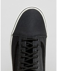 schwarze Turnschuhe von Vans