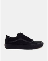 schwarze Turnschuhe von Vans