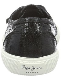 schwarze Turnschuhe von Pepe Jeans