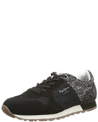 schwarze Turnschuhe von Pepe Jeans