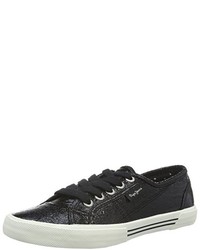 schwarze Turnschuhe von Pepe Jeans