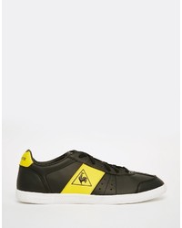 schwarze Turnschuhe von Le Coq Sportif