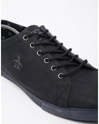 schwarze Turnschuhe von Original Penguin