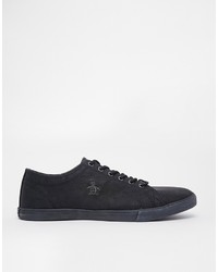 schwarze Turnschuhe von Original Penguin