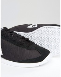 schwarze Turnschuhe von Le Coq Sportif