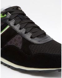 schwarze Turnschuhe von Boss Green