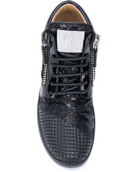 schwarze Turnschuhe von Giuseppe Zanotti Design