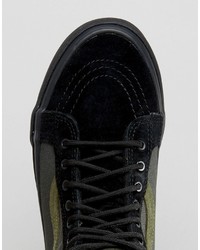 schwarze Turnschuhe von Vans