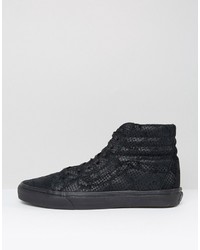 schwarze Turnschuhe von Vans