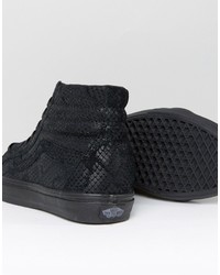 schwarze Turnschuhe von Vans