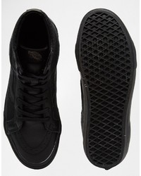 schwarze Turnschuhe von Vans