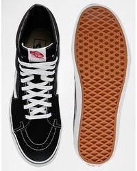 schwarze Turnschuhe von Vans