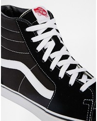 schwarze Turnschuhe von Vans