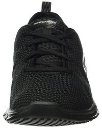 schwarze Turnschuhe von Skechers