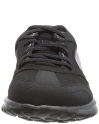 schwarze Turnschuhe von Skechers