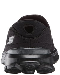 schwarze Turnschuhe von Skechers