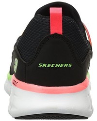 schwarze Turnschuhe von Skechers