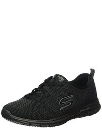 schwarze Turnschuhe von Skechers