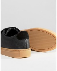 schwarze Turnschuhe von Asos