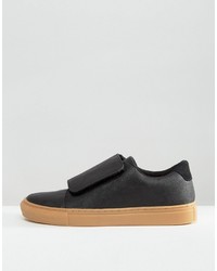 schwarze Turnschuhe von Asos