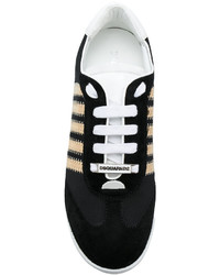 schwarze Turnschuhe von Dsquared2