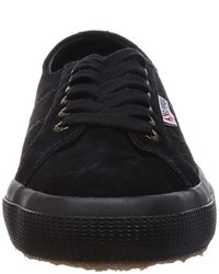 schwarze Turnschuhe von Superga