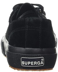 schwarze Turnschuhe von Superga