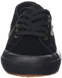 schwarze Turnschuhe von Superga