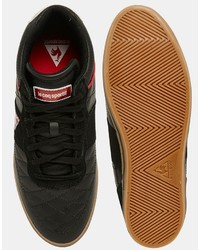 schwarze Turnschuhe von Le Coq Sportif