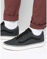 schwarze Turnschuhe von Vans