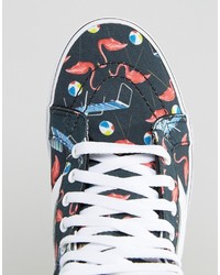 schwarze Turnschuhe von Vans