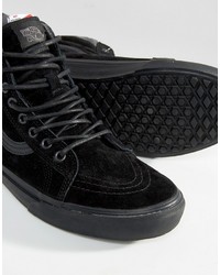 schwarze Turnschuhe von Vans