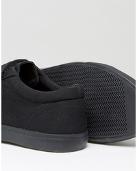 schwarze Turnschuhe von Asos