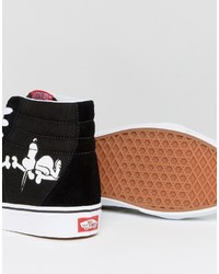 schwarze Turnschuhe von Vans