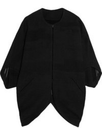 schwarze Tweed-Jacke von Zero Maria Cornejo