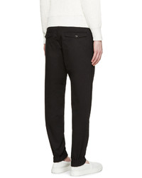 schwarze Twill Chinohose von Tiger of Sweden