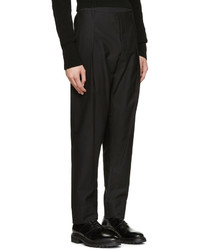 schwarze Twill Chinohose von Lemaire