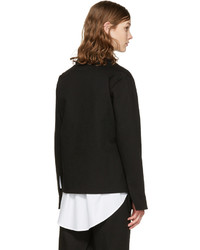 schwarze Twilljacke von Studio Nicholson