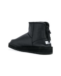 schwarze Ugg Stiefel von Suicoke