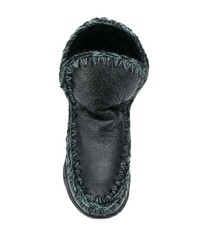 schwarze Ugg Stiefel von Mou