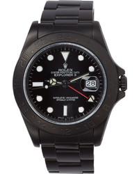 schwarze Uhr von Black Limited Edition