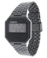 schwarze Uhr von Nixon