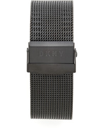 schwarze Uhr von DKNY