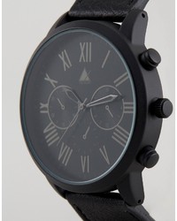 schwarze Uhr von Asos