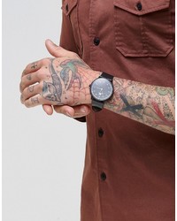 schwarze Uhr von Asos