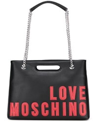 schwarze Umhängetasche von Love Moschino