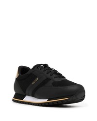 schwarze und goldene Sportschuhe von Hugo