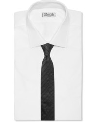 schwarze und weiße gepunktete Krawatte von Dolce & Gabbana