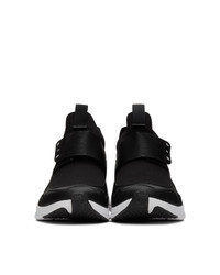 schwarze und weiße hohe Sneakers von McQ Alexander McQueen
