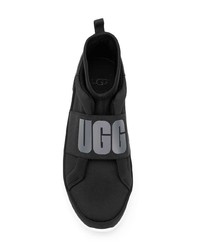 schwarze und weiße hohe Sneakers von UGG Australia